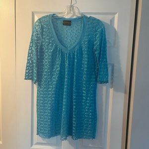 Jordan Taylor Beachwear Cover Up Sz. Sm. Turquoise
